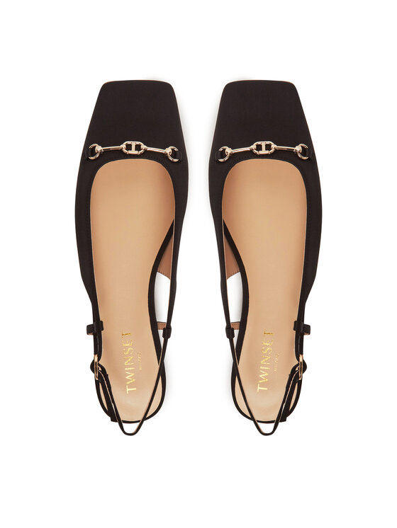 TWINSET TWINSET Ballerinas 251TCP082 Schwarz