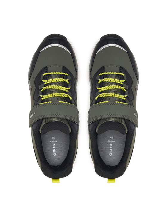Geox Geox Sneakersy J Magnetar Boy B Abx J463ZB 050FU C0914 D Zielony ciemny