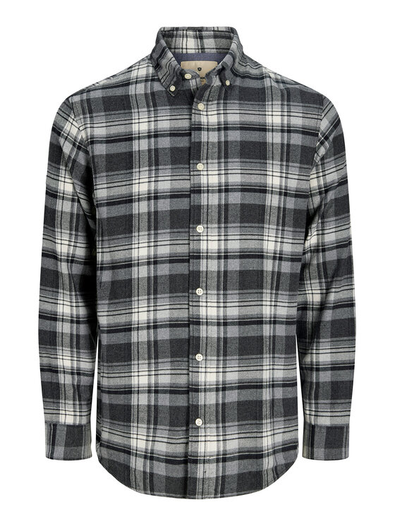 Jack & Jones Jack&Jones Marškinių rinkinys, 2 vnt. Blubarkley 12294328 Pilka Regular Fit