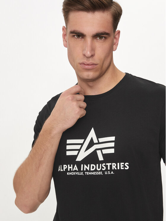 Alpha Industries Alpha Industries 2er-Set T-Shirts Basic 106524 Weiß Regular Fit