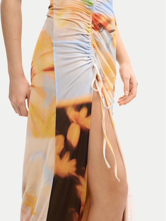 Desigual Desigual Sommerkleid Jade 26SWVK38 Bunt Slim Fit