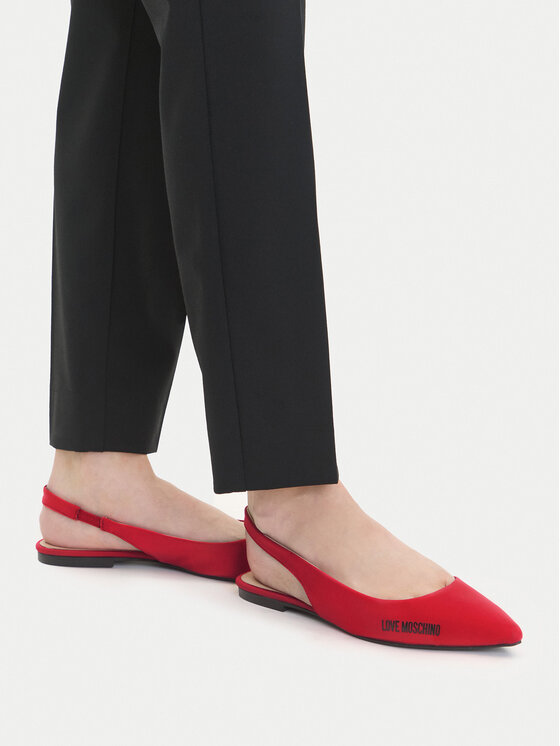 LOVE MOSCHINO LOVE MOSCHINO Balerīnas JA11021G1MIM0502 Koraļļu