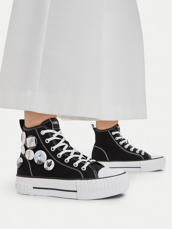 KARL LAGERFELD KARL LAGERFELD Plátěnky KL60459 Černá