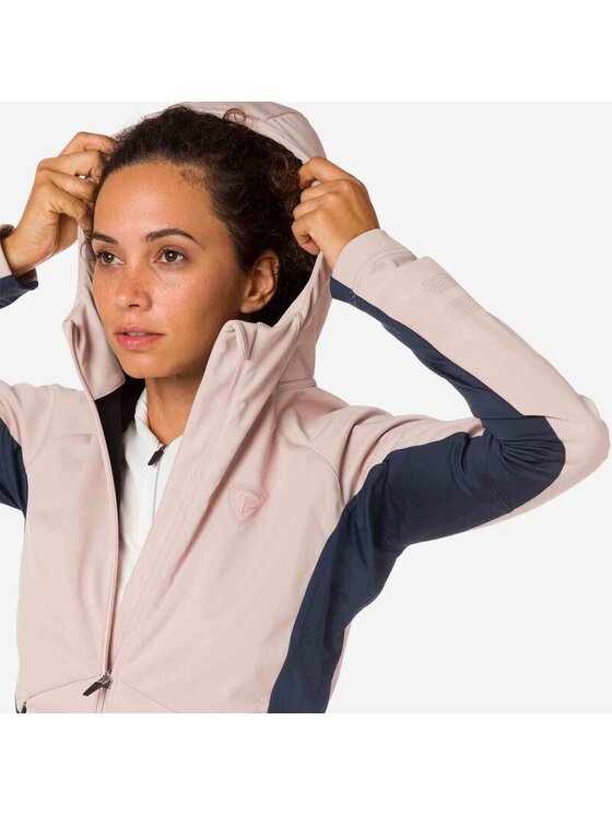 Rossignol Rossignol Kurtka softshell W Softshell Jacket Różowy Slim Fit