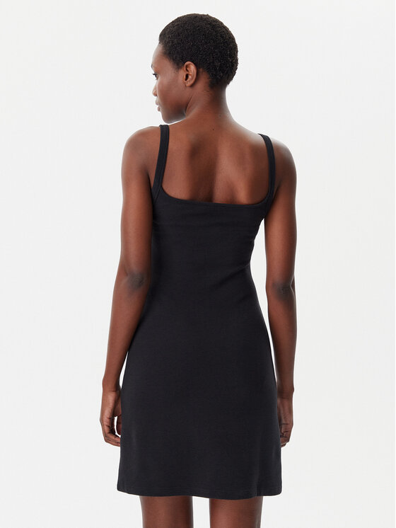 Calvin Klein Jeans Calvin Klein Jeans Rochie de vară J20J225272 Negru Slim Fit