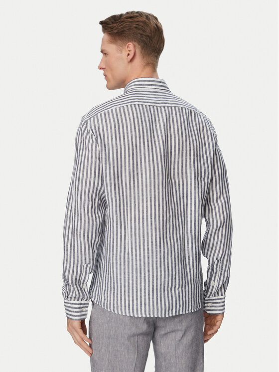 BOSS BOSS Hemd H-Liam 50560595 Dunkelblau Regular Fit