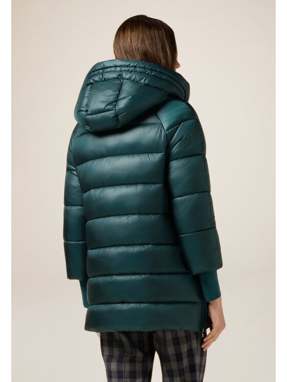 Oltre Oltre Giubbotto piumino F001J000213N015 Verde Baggy Fit