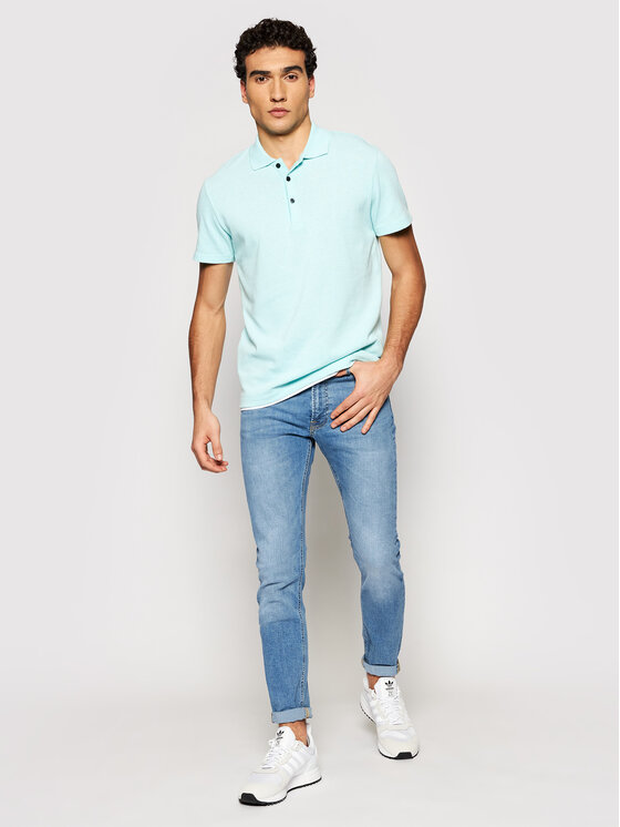 Lee Lee Jeansy Malone L736LSTF 112120141 Niebieski Skinny Fit