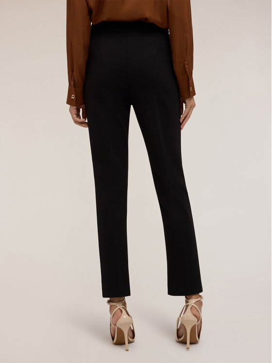 Motivi Motivi Pantaloni di tessuto P095Q004174N033 Nero Regular Fit