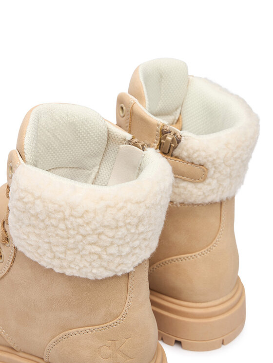 Calvin Klein Calvin Klein Schnürschuhe V3A5-83125-1628500 S Beige