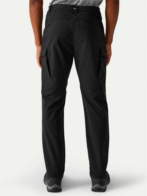 Regatta Regatta Παντελόνι outdoor Questra V RMJ314 Μαύρο Regular Fit