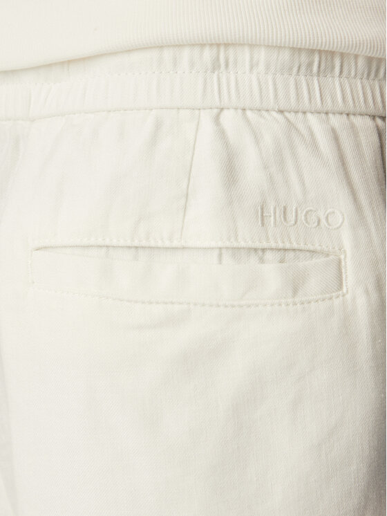 HUGO HUGO Auduma šorti Cino 262FW 50562792 Krēmkrāsas Straight Fit