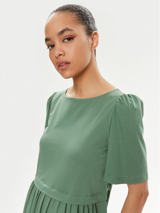 Weekend Max Mara Weekend Max Mara Každodenné šaty Snack 2415621062 Zelená Relaxed Fit