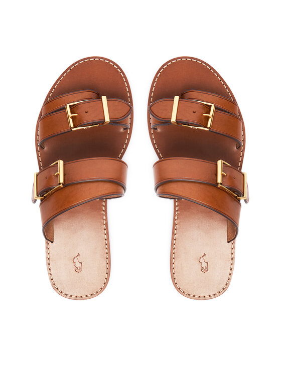 Polo Ralph Lauren Polo Ralph Lauren Šľapky 818P01589001 Hnedá