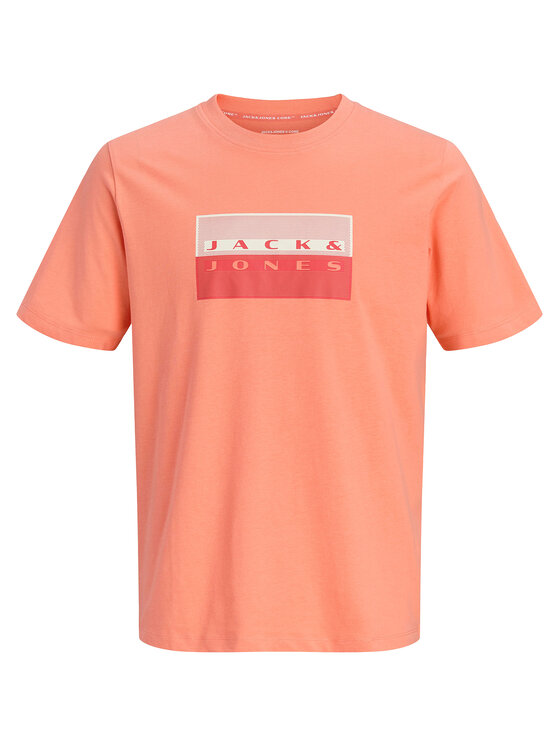 Jack & Jones Jack & Jones Tričko Fusion Dots 12289863 Ružová Regular Fit