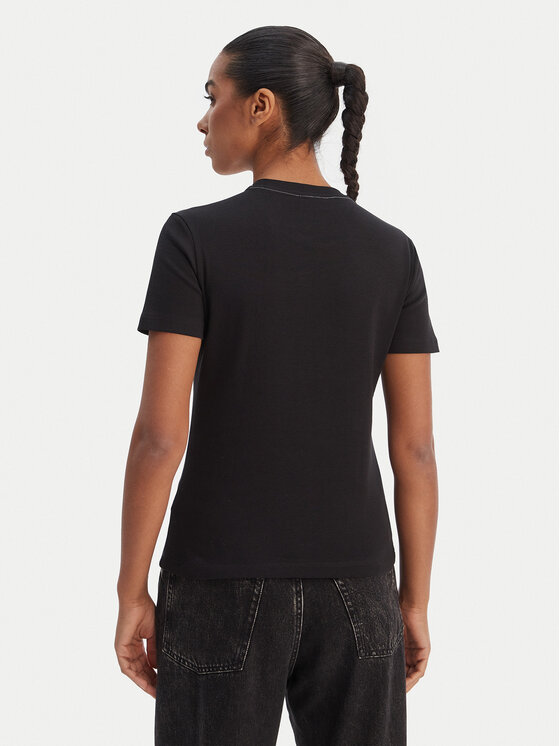 Desigual Desigual T-Shirt 26SWTK07 Czarny Regular Fit