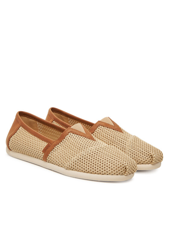 Toms Toms Туфлі Alpargata 10021908 Бежевий