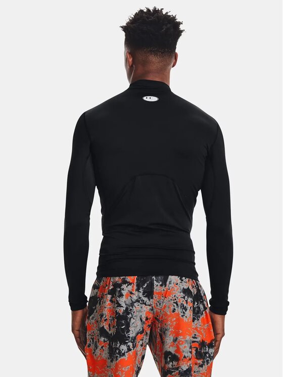 Under Armour Under Armour Longsleeve 1366072-001 Czarny Slim Fit