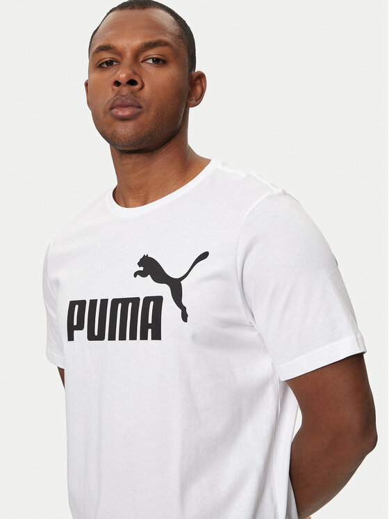 Puma Puma T-shirt Ess Logo 586666 Bijela Regular Fit