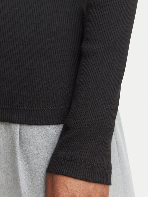 Lacoste Lacoste Блуза TF3164 Черен Slim Fit