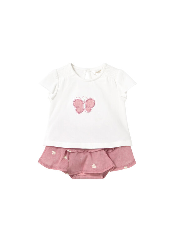 Mayoral Mayoral Set T-Shirt und Rock 1853 Rosa Regular Fit