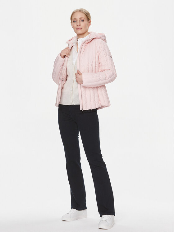 Tommy Hilfiger Tommy Hilfiger Kurtka puchowa WW0WW40484 Różowy Regular Fit