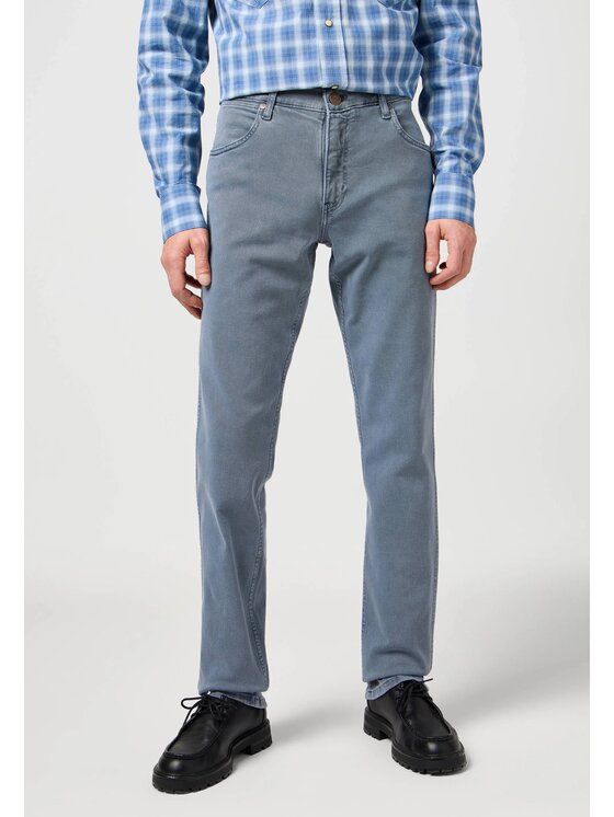 Wrangler Wrangler Jeansy GREENSBORO Niebieski Regular Fit