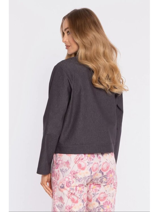 Made of Emotion Made of Emotion Giacca da abito M909 Grigio scuro Boxy Fit