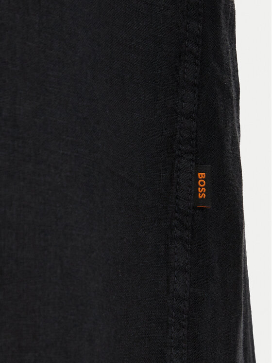 BOSS BOSS Krekls Relegant 50567579 Melns Regular Fit