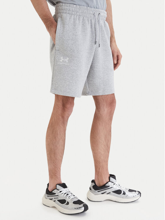 Under Armour Under Armour Sportske kratke hlače UA Icon Fleece 1380377 Siva Regular Fit