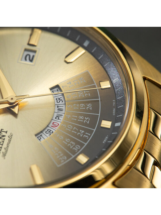 Orient Orient Zegarek RA-BA0007G3YB Złoty