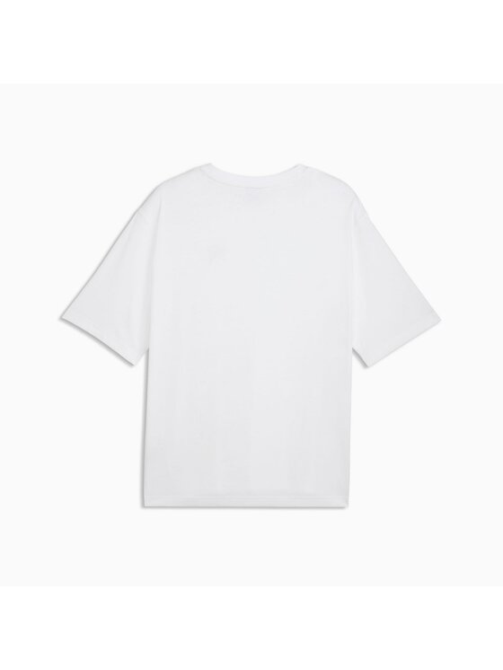 Puma Puma T-Shirt 637909 Biały Regular Fit