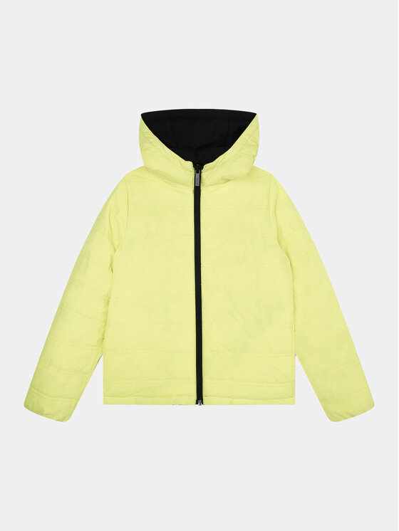 Karl Lagerfeld Kids Karl Lagerfeld Kids Übergangsjacke Z26105 M Gelb Regular Fit