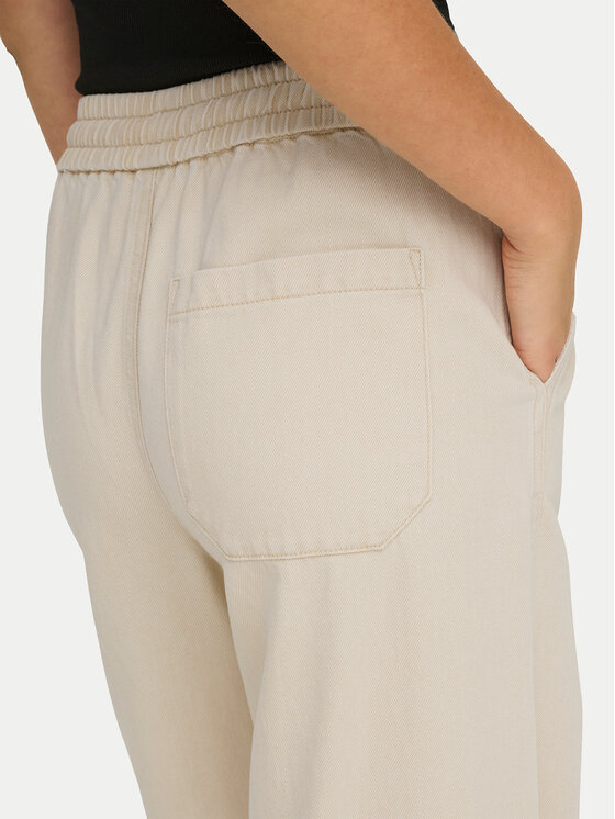 ONLY ONLY Szövet nadrág Maisa 15367380 Bézs Wide Leg