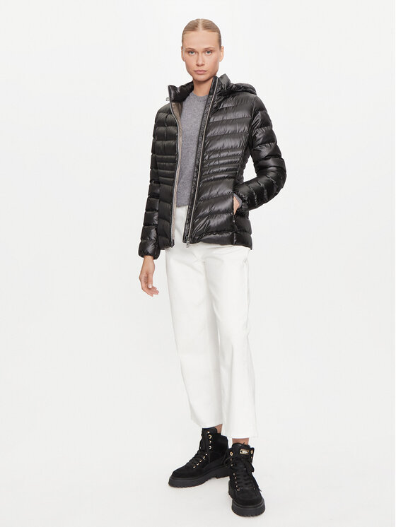 Geox Geox Zimní bunda Zosma W4628Z T2843 F9000 Černá Regular Fit