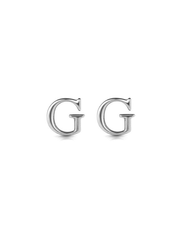 Guess Guess Naušnice JUBE02169JW Stříbrná