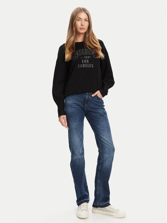 Guess Guess Jeans hlače W5YA0R D5QP4 Modra Regular Fit