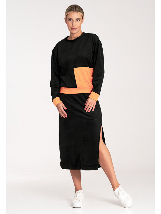 FIGL FIGL Σετ φόρμας M1036 Μαύρο Regular Fit