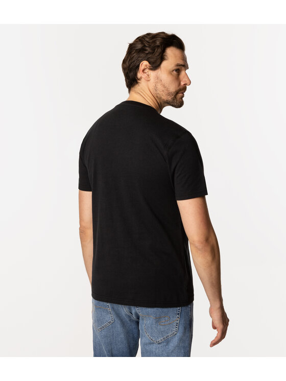 Lee Cooper Lee Cooper T-Shirt HIT1 1160 Czarny Regular Fit