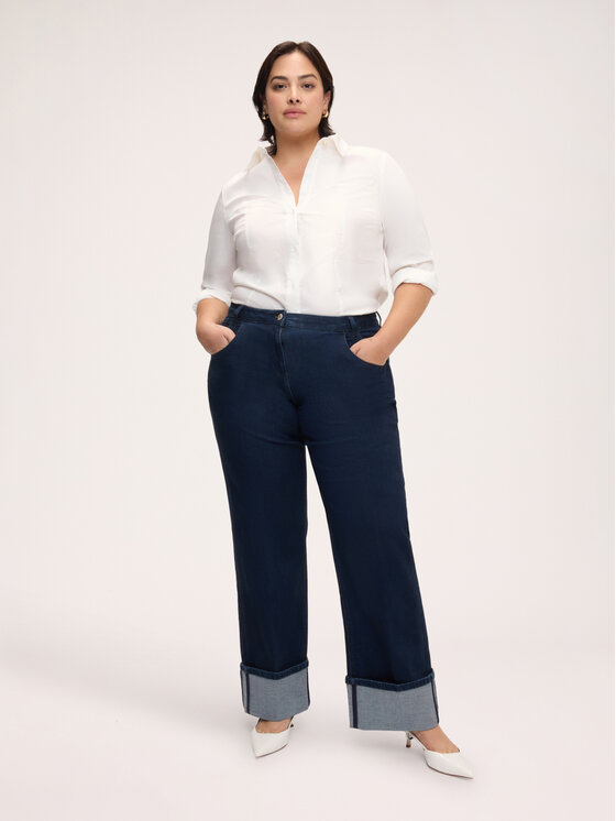 Fiorella Rubino Fiorella Rubino Jeansy P428T105403N034 Niebieski Regular Fit