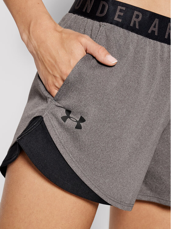 Under Armour Sportshorts Ua Play Up 3.0 1344552 Grau Loose Fit Modivo