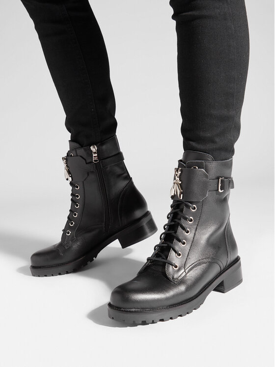 Patrizia Pepe Patrizia Pepe Боти CY9922/L011-FB30 Черен