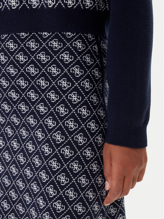 Guess Guess Golf W5BR23 Z3JD2 Granatowy Relaxed Fit