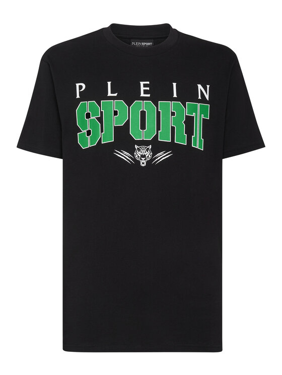 Plein Sport Plein Sport T-Shirt 1089 Czarny Regular Fit