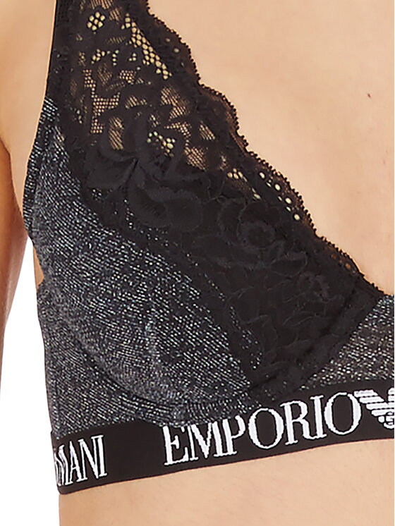 Emporio Armani Underwear Emporio Armani Underwear Podprsenka Bralette 1644192R208 Šedá