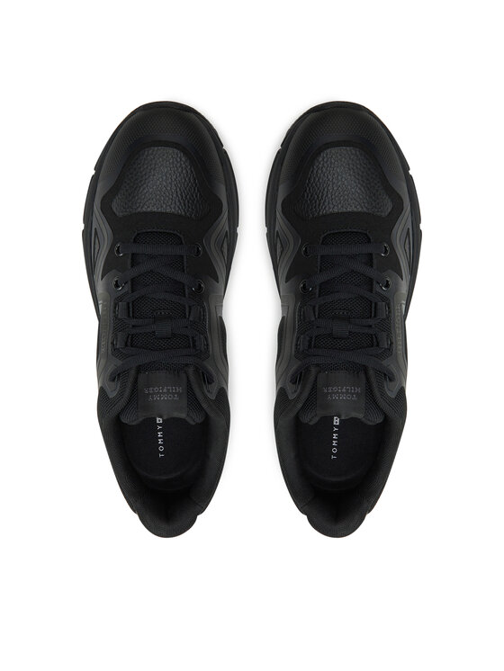 Tommy Hilfiger Tommy Hilfiger Tossud M Runner Tech Knit Lth Mix FM0FM05344 Must