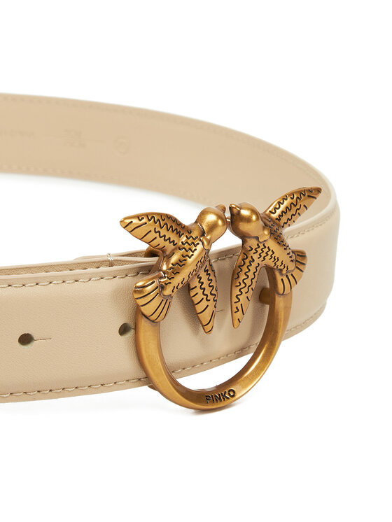 PINKO PINKO Ζώνη Γυναικεία LOVE BERRY H3 100125 A0F1 Μπεζ