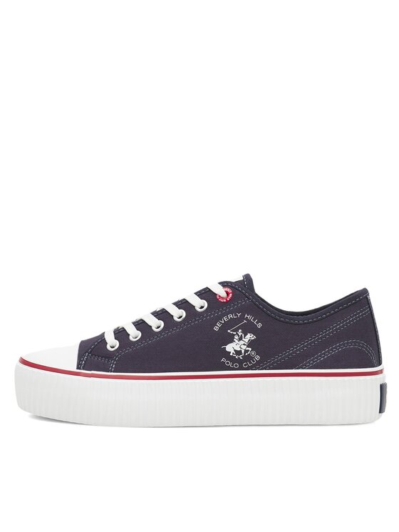 Beverly Hills Polo Club Beverly Hills Polo Club Sneakers aus Stoff W-BHPC027M Dunkelblau