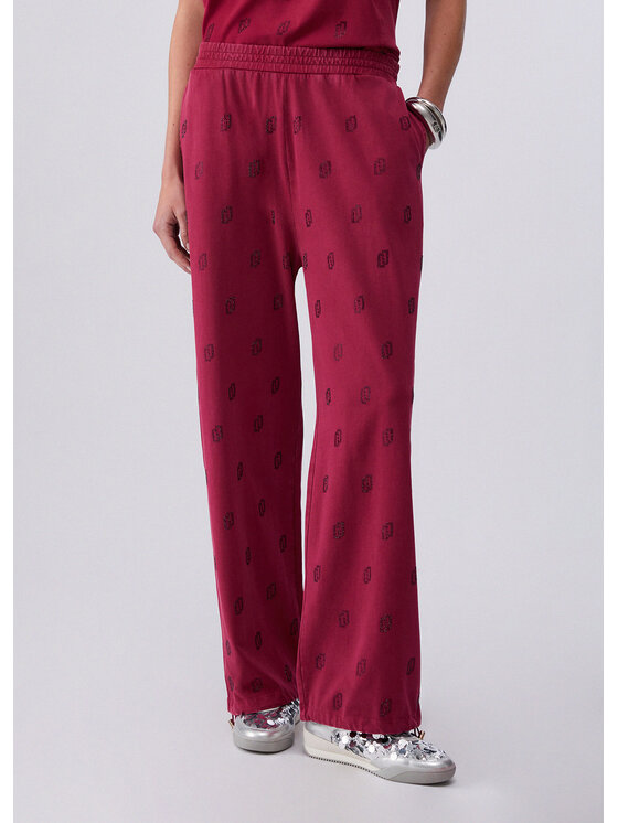 Liu Jo Liu Jo Pantaloni di tessuto TA6102JS008L9029 Rosso Regular Fit