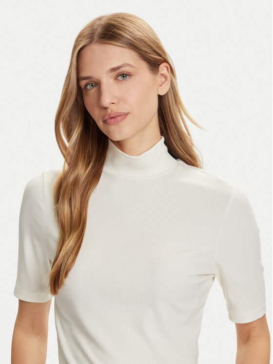Marc O'Polo Marc O'Polo Гольф M08 2076 51177 Білий Slim Fit